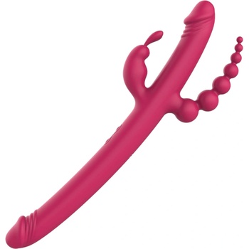 DreamToys Dreamtoys Pleasure Vibe: 4-функционален вибратор акумулаторен (розов)