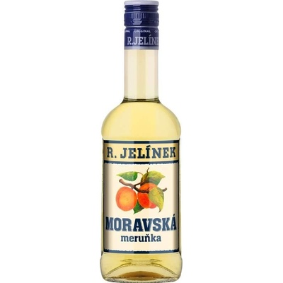 R.Jelínek Moravská Meruňka 30% 0,5 l (holá láhev)