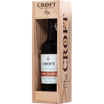 Croft 20y Tawny Port 20% 0,75 l (kazeta)