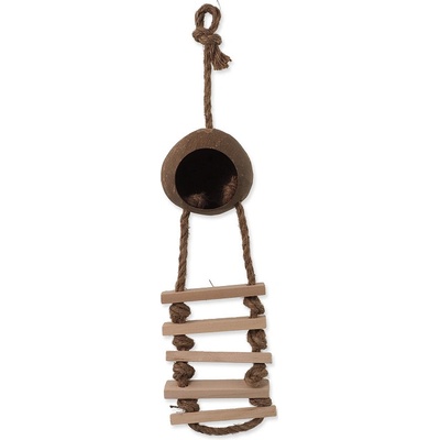 Epic Pet búdka kokosová s rebríkom na lane 45 cm
