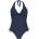 Barts Дамски бански костюм Barts Women's Solid Halter One Piece Swimsuit - Navy - размер 40 (EU) (150-6466-0213)