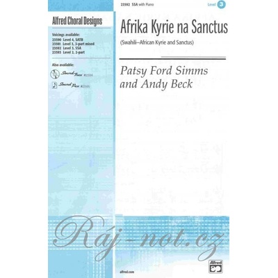 AFRIKA KYRIA NA SANCTUS/SSA* + piano