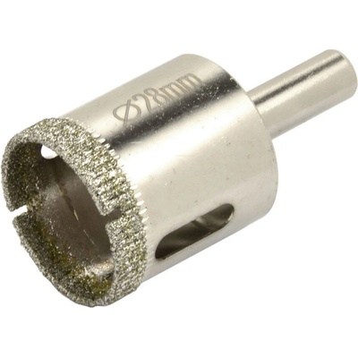 Vrták diamantový korunkový priemer 28 mm do skla a keramiky, GEKO