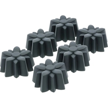 Blomsterbergs Силиконови форми за на мъфини 6 бр. ø 7 cm Flower - Blomsterbergs (15056)