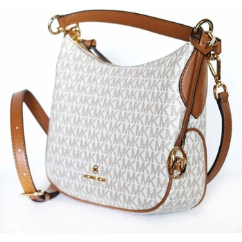 Michael Kors dámská kabelka cossbody KELSEY 32R2G3KC1B VANILLA/ACRN SM POUCHETTE