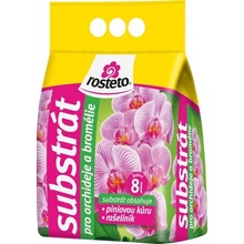 ROSTETO Substrát na orchideje a bromélie 8 l