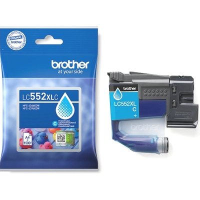 Brother LC-552 XL Cyan Ink Cartridge High Yield (LC552XLC)