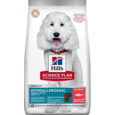 Hill's SP Dog Adult Medium Hypoallergenic Salmon 12 kg