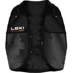 Leki Раница за трейл бягане Leki Trail Running Quiver Vest 6 Trail running backpack - Black / Bright Red / Shuttle Grey - размер S/M (504-1381-0211)
