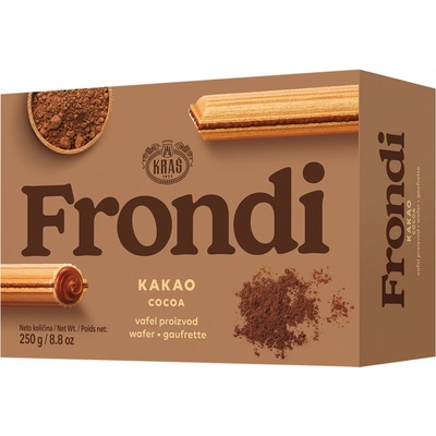 Kraš Frondi vafle kakaové 250 g