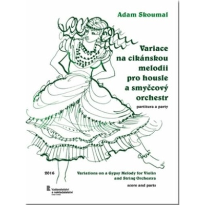 Variace na cikánskou melodii pro housle a smyčcový orchestr
