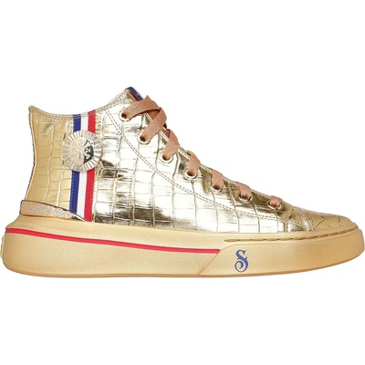 Skechers Маратонки Skechers Men's Snoop Gold Canvas High-Top Trainers - Gold