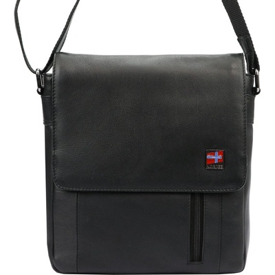 Nordee pánské Crossbody MSD-02 GM11 NAPPA černá