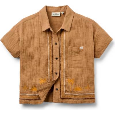 Passenger Дамски къси панталони Passenger Women's Waveney Short Shorts - Caramel Brown - размер XS (112-4155-0111)