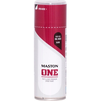 MASTON One - akrylová - RAL 3003 - Rubínová - 400 ml