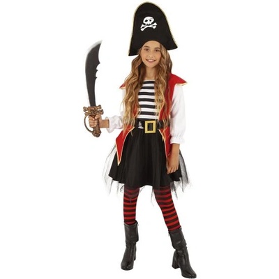 Rubies Детски костюм на пиратка размер (110-122см)