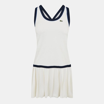 Lacoste Рокля Lacoste Tennis Dress - Flour