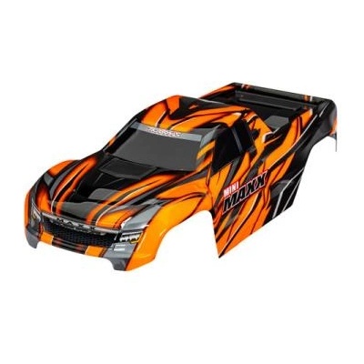 Traxxas каросерия Mini Maxx оранжева