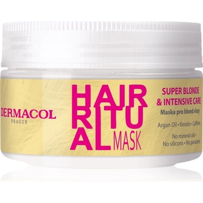 Dermacol Hair Ritual maska pro blond vlasy 200 ml – Zboží Dáma