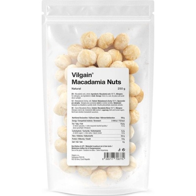 Vilgain Makadamové orechy natural 250 g