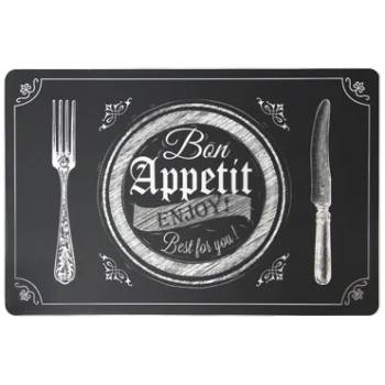 Horecano HORECANO-Подложка за хранене BON APPETIT B 43, 5 x 28, 5 cm (PPCO -24791-BLACK) (0124510)