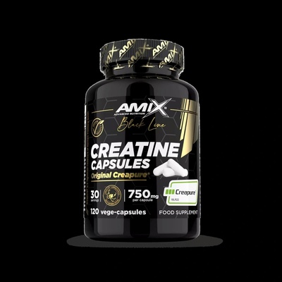 Amix Black Line Creatine Creapure Capsules 120 kapslí