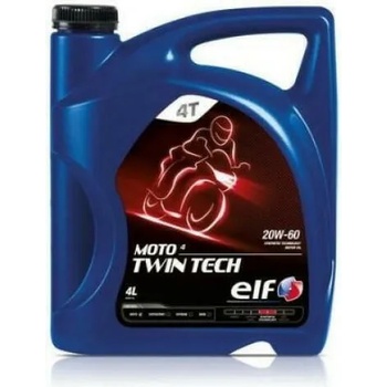 Image 1 of ELF Moto 4 Twin Tech 20W-60 4 l