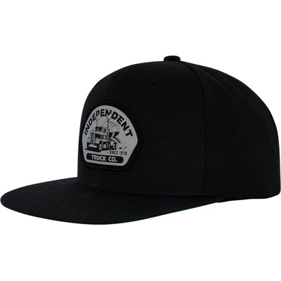 INDEPENDENT Trucking Snapback Structured Hat Black 158387