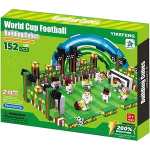 MagniCubes Магнитен конструктор MagniCubes - World Cup Football, 152 части (B142732-FD1688-A61) - ozone