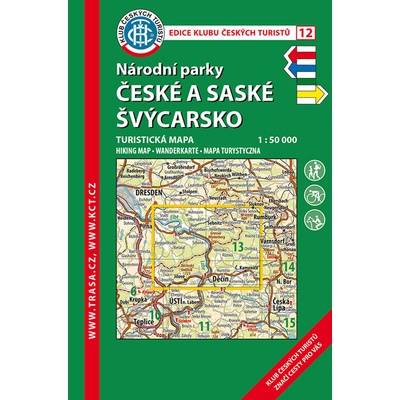 KČT 12 Národní parky - České a Saské Švýcarsko - neuveden