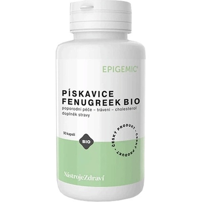 Epigemic Pískavice Fenugreek BIO 90 kapslí