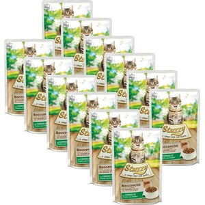 Stuzzy Cat Chunks парчета за котки с заек в желе 12 x 85 г