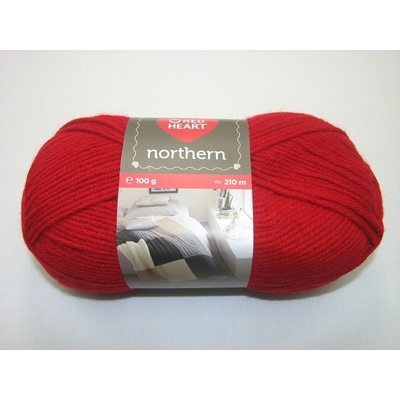 Northern 100g Red Heart - 08237 tm.červená
