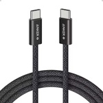 Anker Кабел с бързо зареждане за устройства с USB-C порт - Anker Zolo USB-C to USB-C Cable 240W (180 см) (черен) (A8060H12)