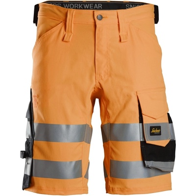 Snickers Workwear Stretch kraťasy reflexní oranžové