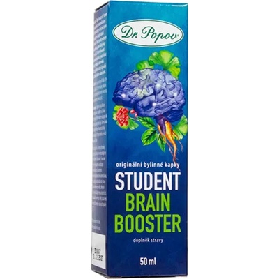 Dr.Popov STUDENT Brain booster bylinné kapky 50 ml