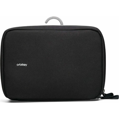 Orbitkey hanging toiletry pouch black