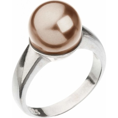 Pavona Pavona stříbrný prsten s perlou Swarovski 35022.3