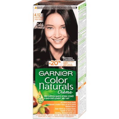 Garnier Color Naturals Creme barva na vlasy 4.12 Icy Brown