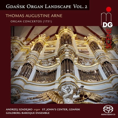 Goldberg Baroque Ensemble - THOMAS AUGUSTINE ARNE: ORGAN CONCERTOS CD