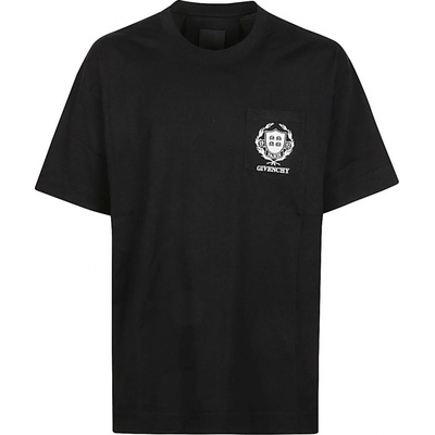 Givenchy Pocket Crew Black tričko černá