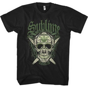 Sublime Long Beach Black S Риза (SUBTS04MB01)
