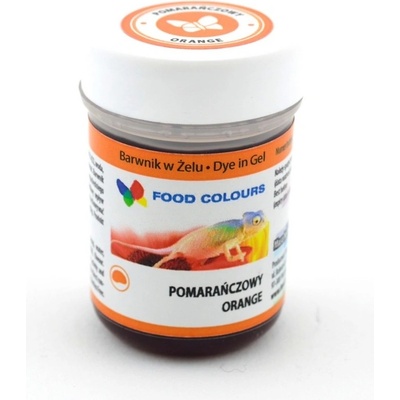Food Colours Gélová farba (Orange) oranžová a lososová 35 g
