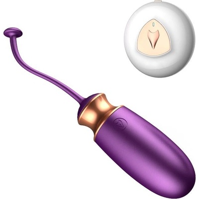 Boss Series Vibrating Silicone Love Egg Usb 10 Vibrační vajíčko ovládané hlasem nebo dálkovým ovládáním
