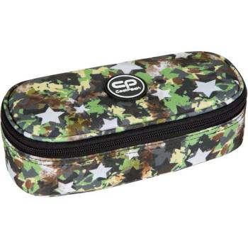 COOLPACK Елипсовиден ученически несесер Cool Pack Campus - Army Stars (E62521)