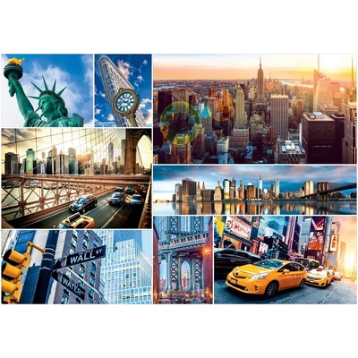 Trefl - Puzzle New York - Collage - 4 000 piese