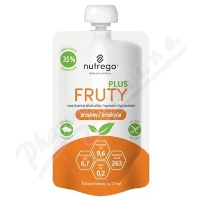 NUTREGO FRUTY PLUS BROSKEV POR SOL 4X175ML