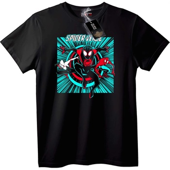 NOONEBRAND Тениска Spider-Verse - M, White