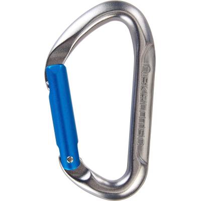 Skylotec Карабинер с щифт Skylotec Salto S Snapgate carabiner - Titanium / Electricblue - размер Straight Gate (321-0324-0211)