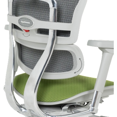 Ергономичен стол ergohuman elite 2 - сива рамка - зелен (b3520666)